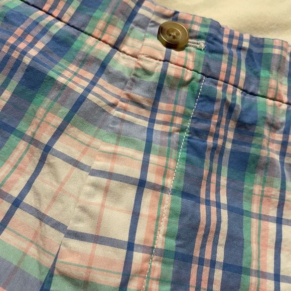 Men's vv vineyard vines breaker shorts, Plaid shorts by vv size 36 vineyard vine - Picture 6 of 7